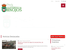 Tablet Screenshot of hinojos.es